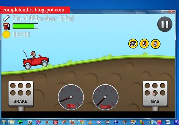 The description of Hill Climb Racing